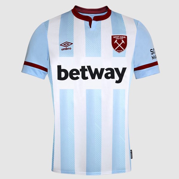 Tailandia Camiseta West Ham United Replica Segunda Ropa 2021/22